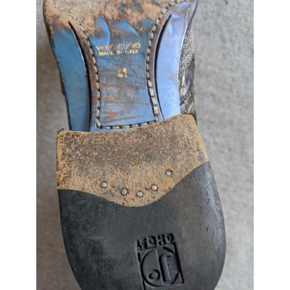 Ghost Italy Mens Boots Mens Size 8 Vero Cuoio Leather Multicolor Western Style main image 6